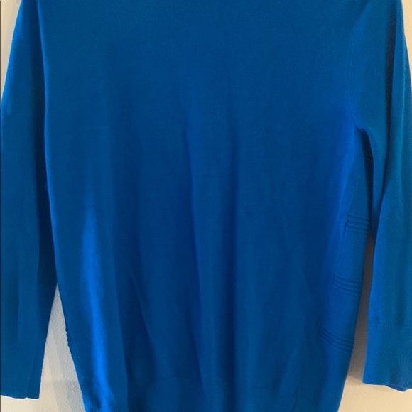 Cable & Gauge Blue Cardigan Sweater - Picture 7 of 7